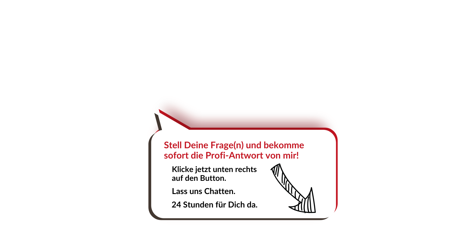 BunzelBuddy-Sprechblase mit Text | HolzLand Bunzel in Marl und Hamm